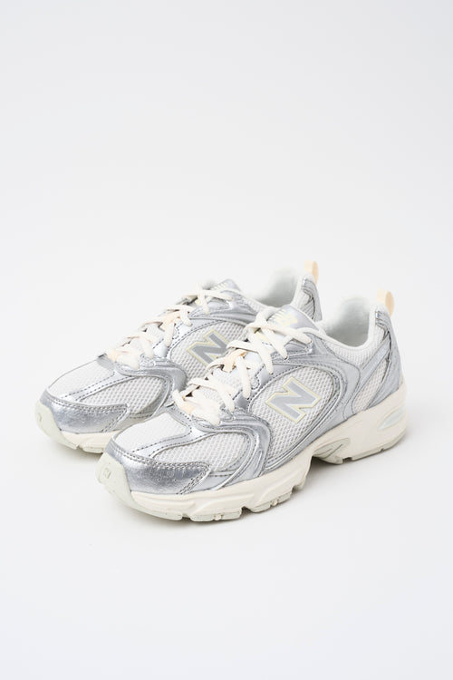 New Balance Sneaker Silver Metallic/reflection Donna - 2