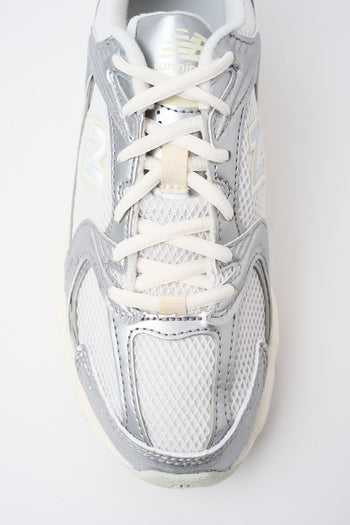 New Balance Sneaker Silver Metallic/reflection Donna - 3