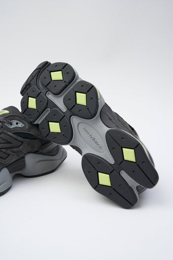 New Balance Sneaker Black Cement/dry Lime Unisex - 6