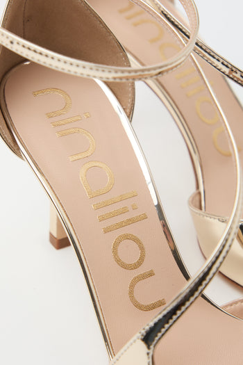 Ninalilou Slingback Platino Donna - 9