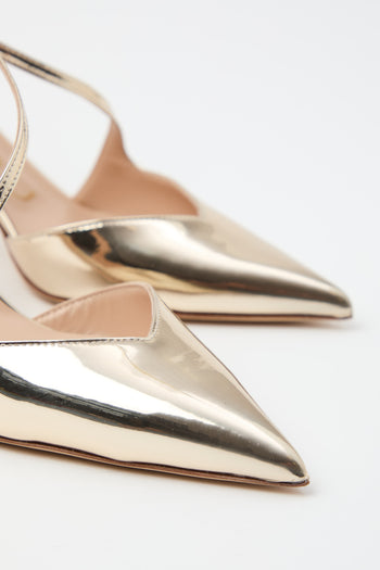 Ninalilou Slingback Platino Donna - 3