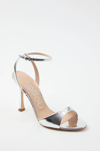 Ninalilou Slingback Argento Donna - 3