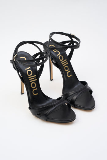 Ninalilou Slingback Nero Donna - 4