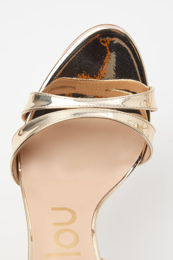 Ninalilou Slingback Platino Donna - 5