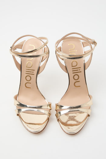Ninalilou Slingback Platino Donna - 6