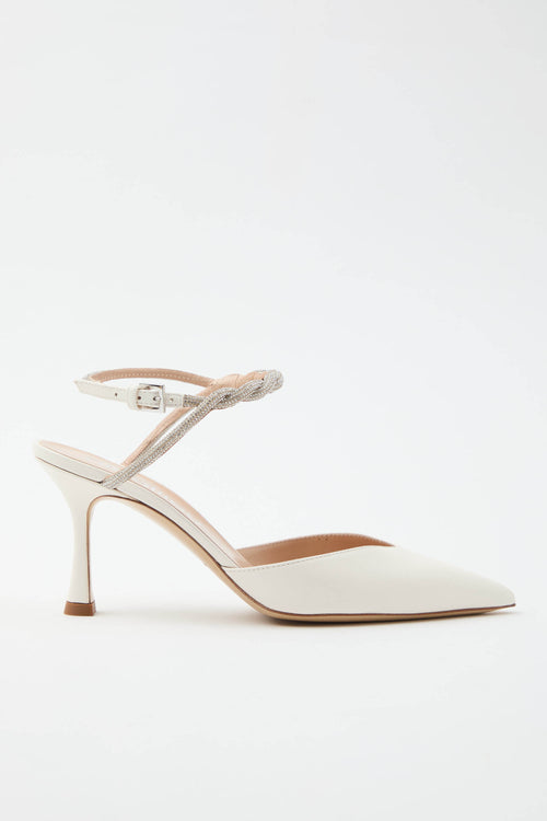 Ninalilou Slingback Avorio Donna