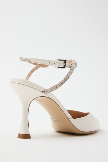 Ninalilou Slingback Avorio Donna - 3