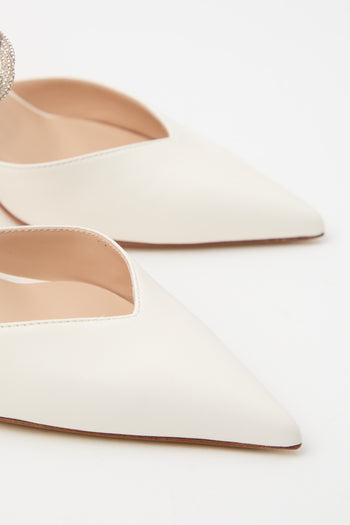 Ninalilou Slingback Avorio Donna - 5