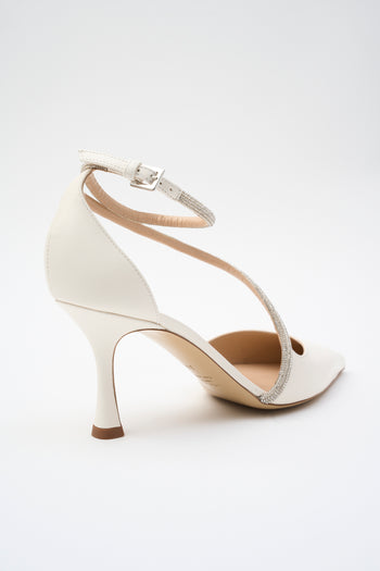 Ninalilou Slingback Avorio Donna - 4