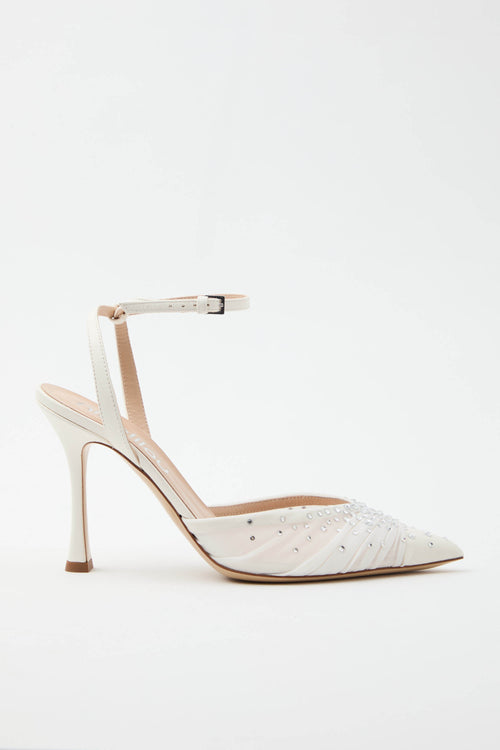 Ninalilou Slingback Avorio Donna