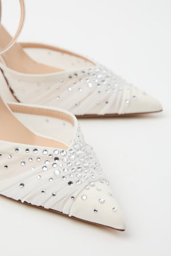 Ninalilou Slingback Avorio Donna - 7