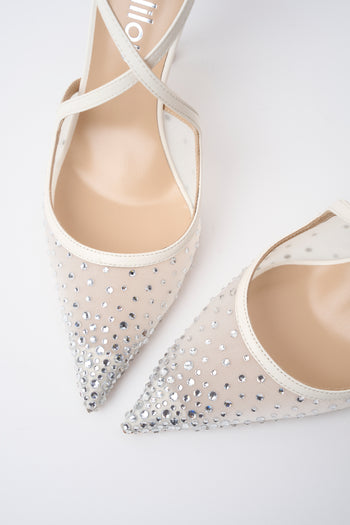 Ninalilou Slingback Avorio Donna - 3