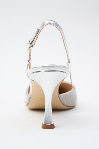 Ninalilou Slingback Argento Donna - 4