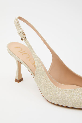 Ninalilou Slingback Avorio Donna - 5