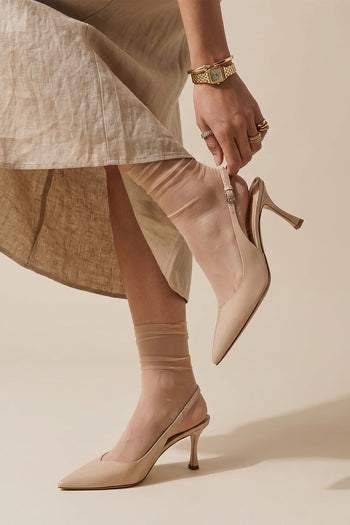 Ninalilou Slingback Cipria Donna - 10