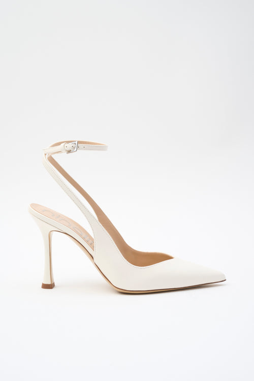 Ninalilou Slingback Avorio Donna