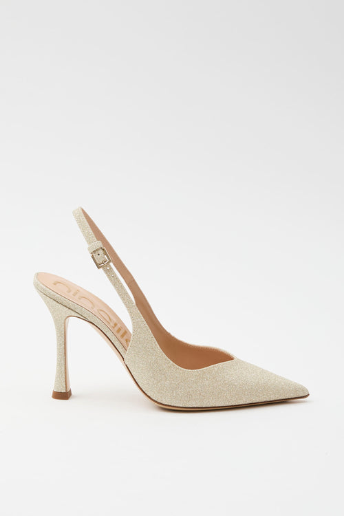 Ninalilou Slingback Avorio Donna
