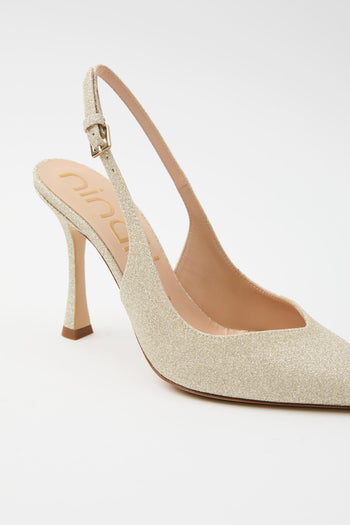 Ninalilou Slingback Avorio Donna - 5