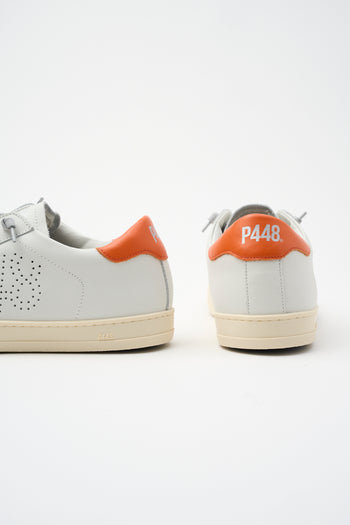P448 Sneaker White/orange Uomo - 6