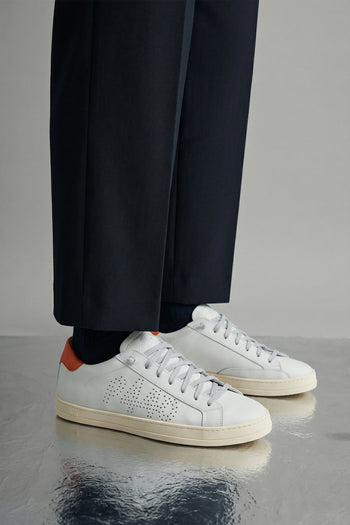 P448 Sneaker White/orange Uomo - 9