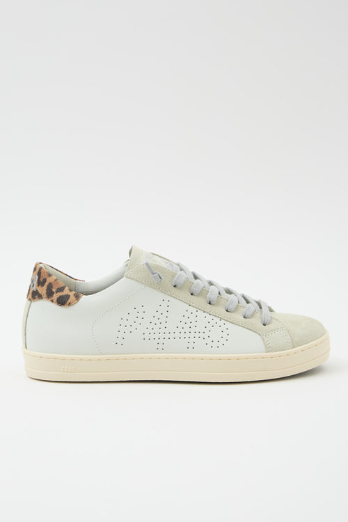 P448 Sneaker White/leopard Donna - 1