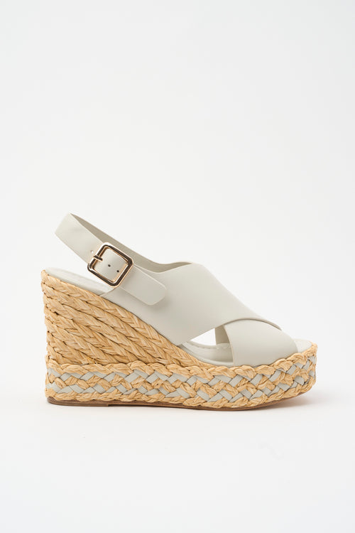 Paloma BarcelÒ Zeppa Off White Donna