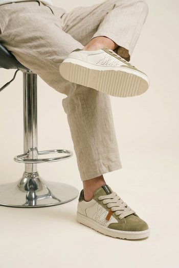 Panchic Sneaker Ivory/olive Uomo - 9