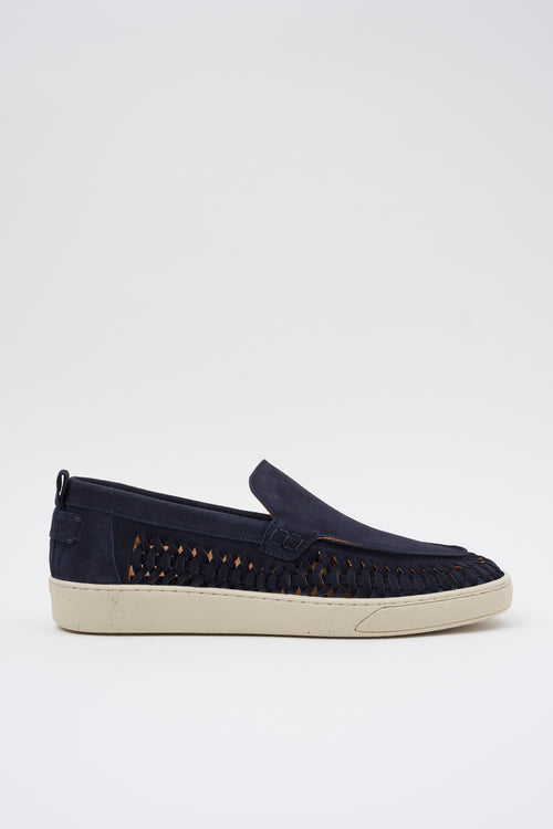 Pawelk's X Tre Emme Mocassino Navy Uomo
