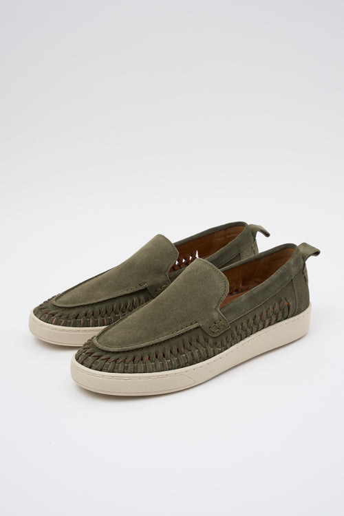 Pawelk's X Tre Emme Mocassino Olive Uomo - 2