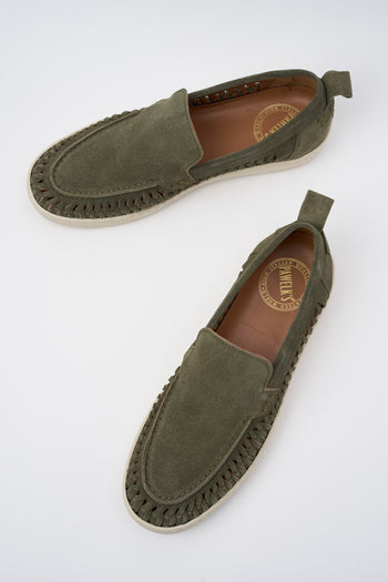Pawelk's X Tre Emme Mocassino Olive Uomo - 3