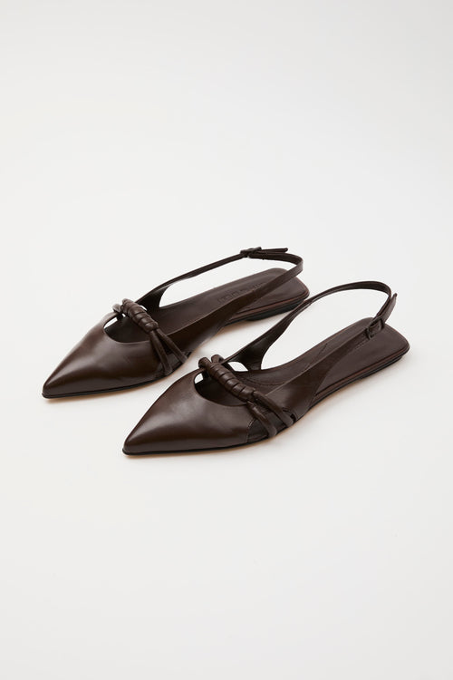 Pomme D'or Slingback Espresso Donna - 2