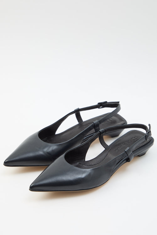 Pomme D'or Slingback Navy Donna - 2