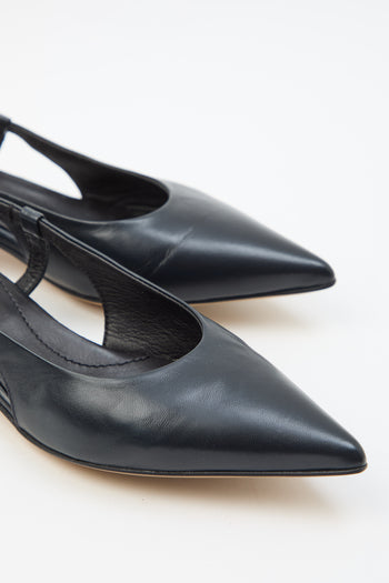 Pomme D'or Slingback Navy Donna - 3