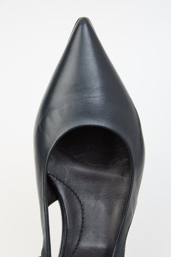 Pomme D'or Slingback Navy Donna - 4