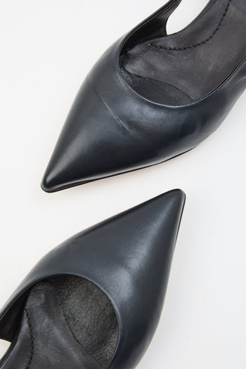 Pomme D'or Slingback Navy Donna - 6