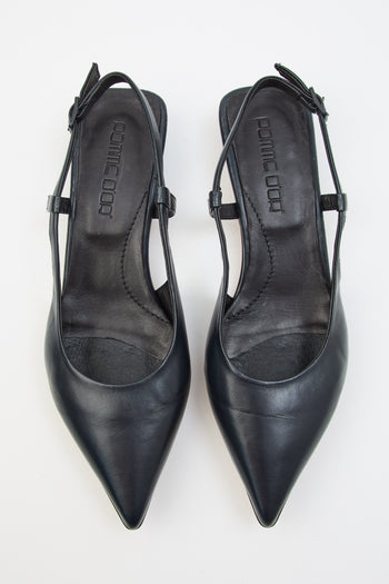 Pomme D'or Slingback Navy Donna - 7
