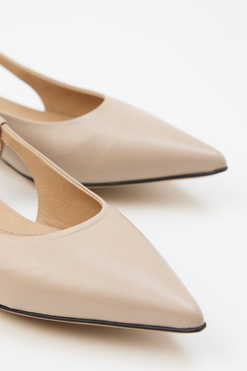 Pomme D'or Slingback Sand Donna - 4