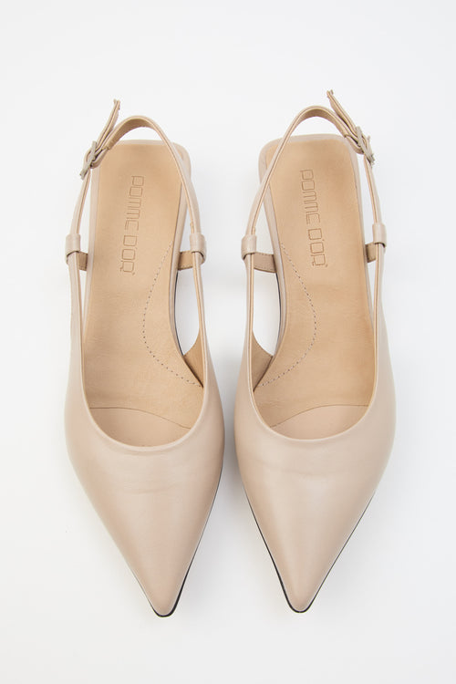 Pomme D'or Slingback Sand Donna