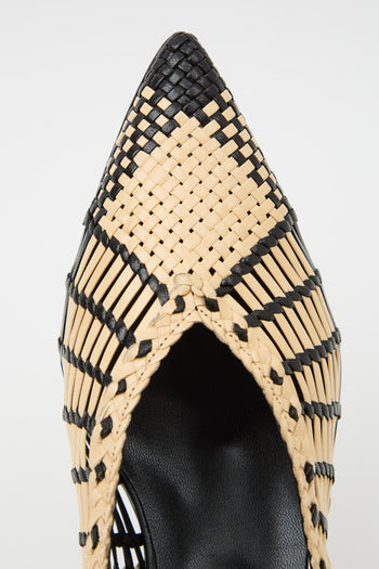 Pons Quintana Slingback Arena/negro Donna - 5