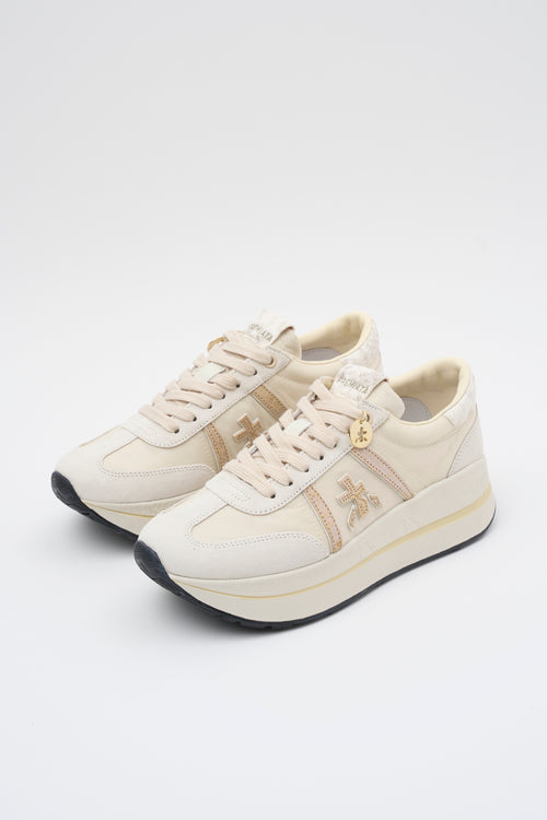 Premiata Sneaker Beige Donna - 2
