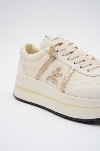 Premiata Sneaker Beige Donna - 4