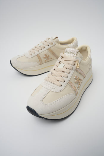 Premiata Sneaker Beige Donna - 7