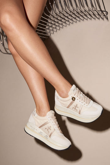 Premiata Sneaker Beige Donna - 9