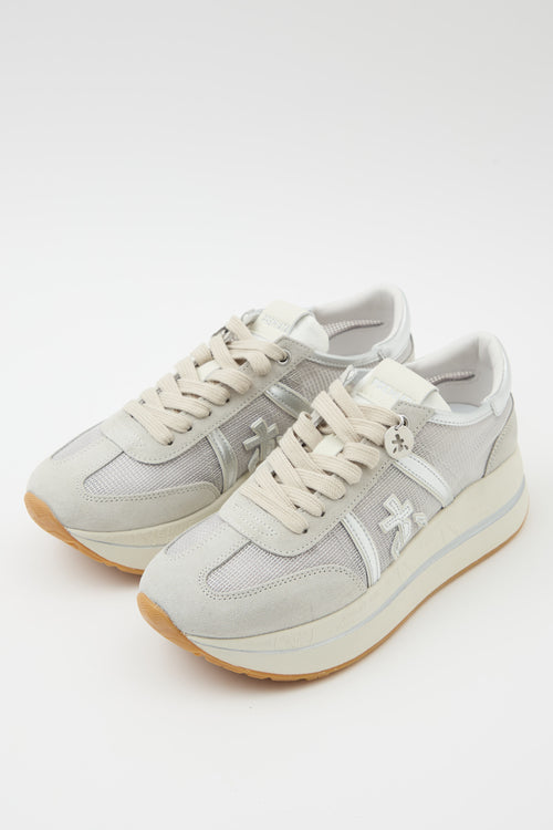 Premiata Sneaker Grigio Donna - 2