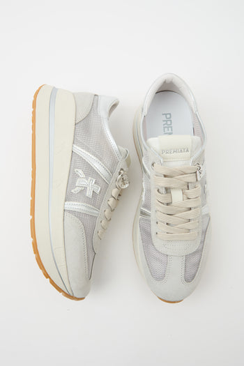 Premiata Sneaker Grigio Donna - 9