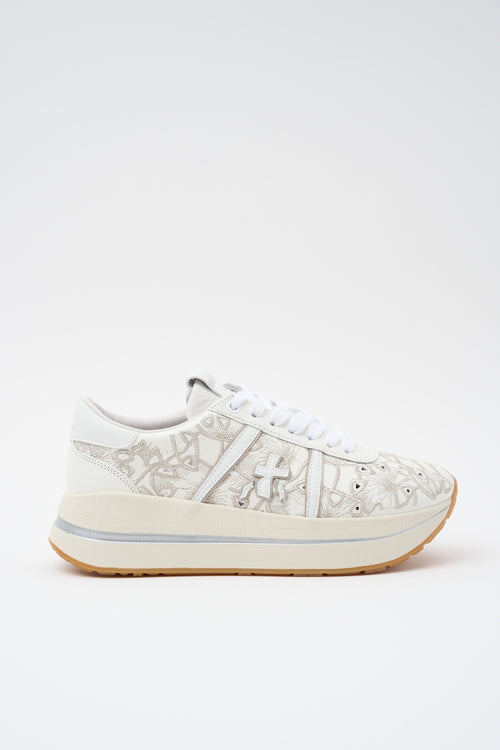 Premiata Sneaker Bianco Donna
