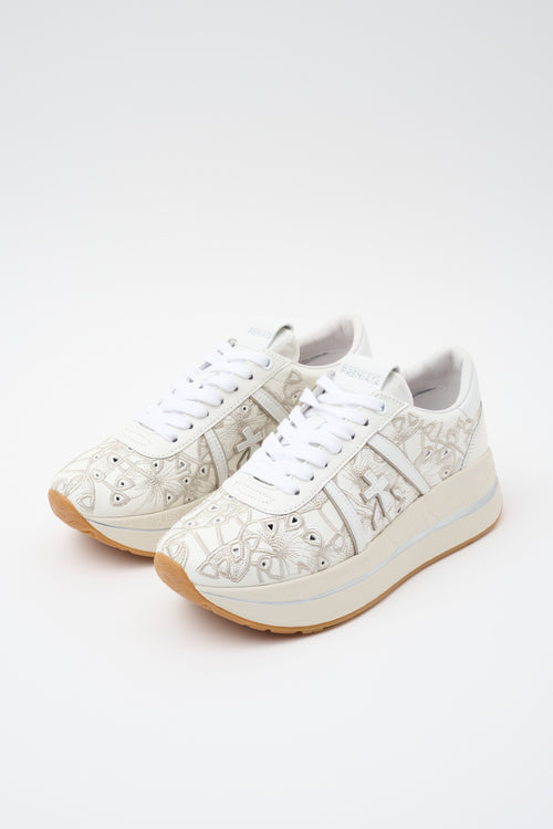 Premiata Sneaker Bianco Donna - 2