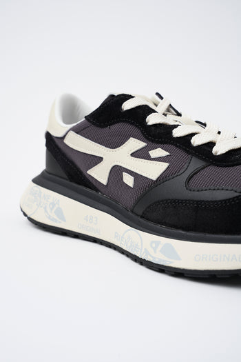Premiata Sneaker Nero Donna - 4