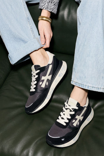 Premiata Sneaker Nero Donna - 9