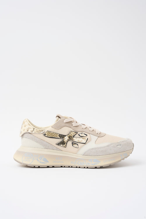 Premiata Sneaker Beige/pitone Donna - 1
